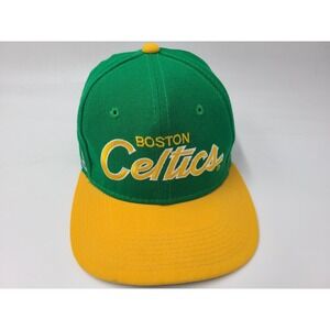Vintage Boston Celtics Script Sports Specialties Fitted 7 1/8 Hat Cap Wool NBA